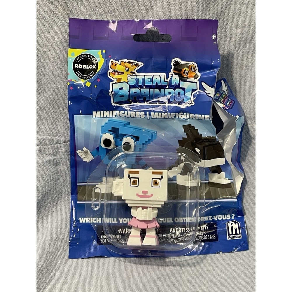 NEW Open Box Steal A Brainrot Minifigure Only - Ballerina Cappuccino NO DLC CODE